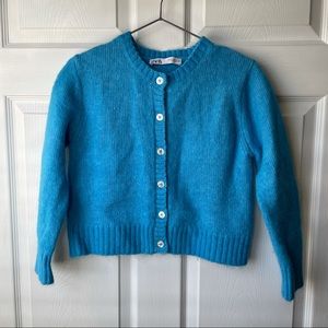 Zara - Aqua Knit Cardigan - S